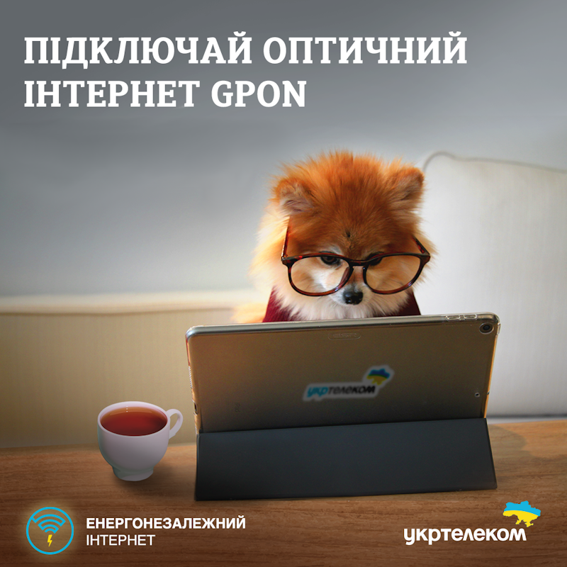ЕНЕРГОНЕЗАЛЕЖНИЙ ОПТИЧНИЙ ІНТЕРНЕТ